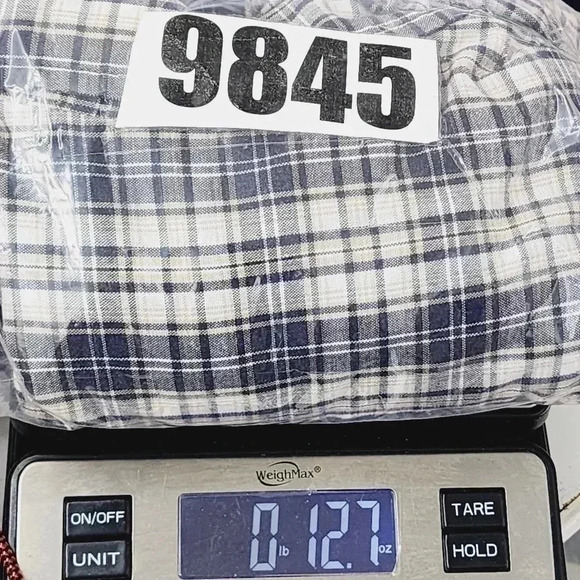 Vintage Eddie Bauer Button Down Plaid Long sleeve Men's Shirt L - Picture 6 of 6